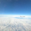 Snimak susreta ruskog i američkog aviona kod Aljaske